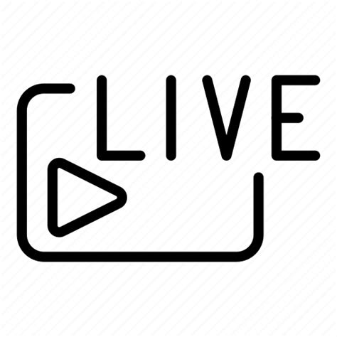 Web Live Stream Icon Download On Iconfinder