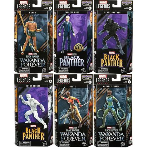 Hasbro Marvel Legends Black Panther Wakanda Forever Set 61 Baf Attuma