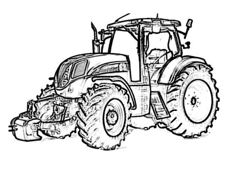 Fendt Traktor Ausmalbilder Trecker Malvorlagen Malvorlage Kolorowanki
