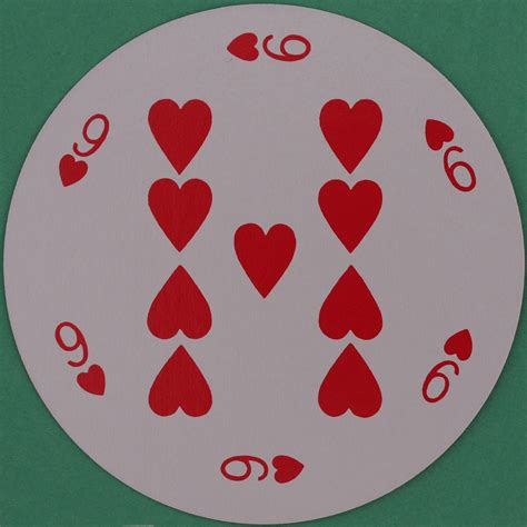 Maybe you would like to learn more about one of these? Round Playing Card 9 of Hearts | Leo Reynolds | Flickr