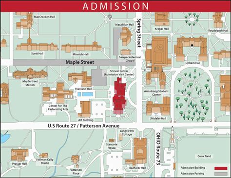 University Of Michigan Campus Map