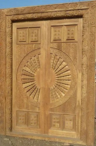 Sagwan Wood Window Design Teak Wood Door Sri Ganesh Carving Goel