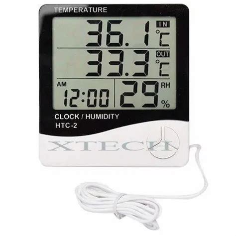 Plastic Digital Thermo Hygrometer Htc 2 For Industrial At Rs 350 In Delhi