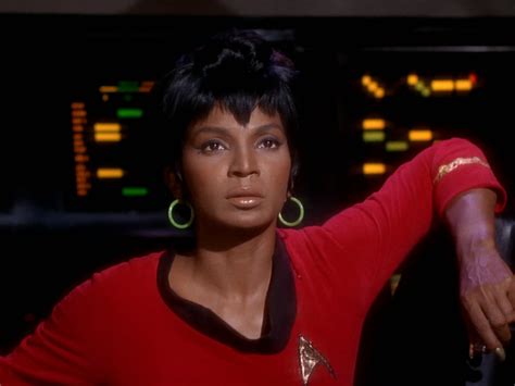 Throwbackmovienichelle Nichols As Lieutenant Uhura On The Tv Series