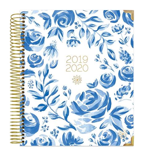 Hardcover Bloom Daily Planners 2019 2020 Academic Year Vision Planner