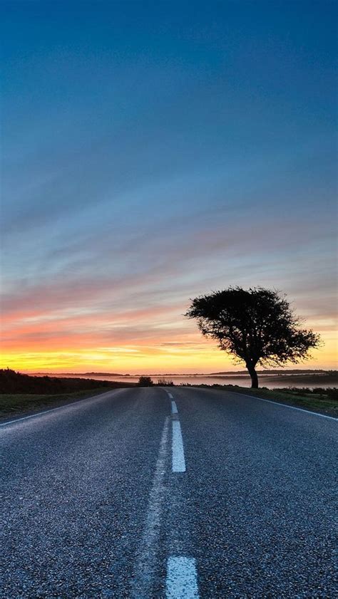 Hdr Road Iphone 5 Wallpaper Dslr Background Images Iphone 5s