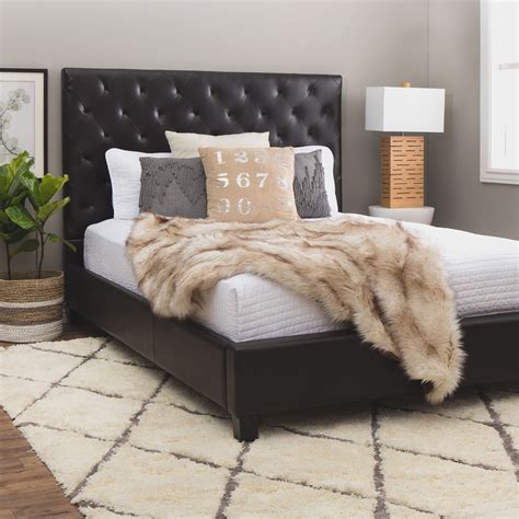 10 Brown Leather Bed Frame
