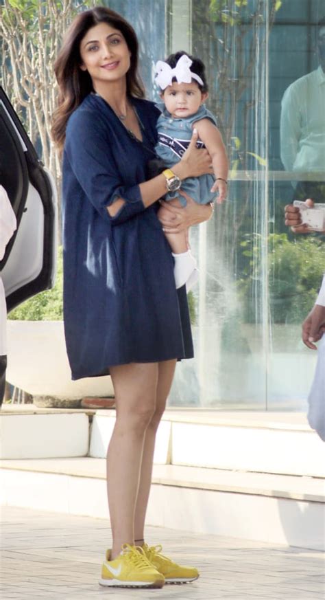 On the work front, shilpa shetty will be resuming her bollywood career after an interval of almost 13. Shilpa Shetty's daughter Samisha looks cute as a button in ...