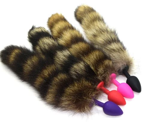 Fairy Faux Fur Fox Tail Anal Plug Super Sexy Cosplay Butt Plug Tail Small Size Insert Buttplug