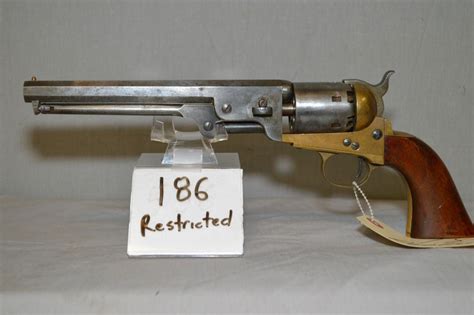Eig Confederate Reproduction Of Schneider And Glassick Colt 1851 Navy 36