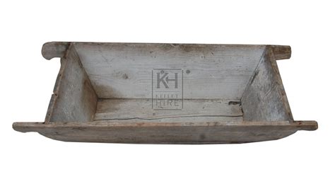 Farmyard Prop Hire Wooden Trough With Handles Keeley Hire