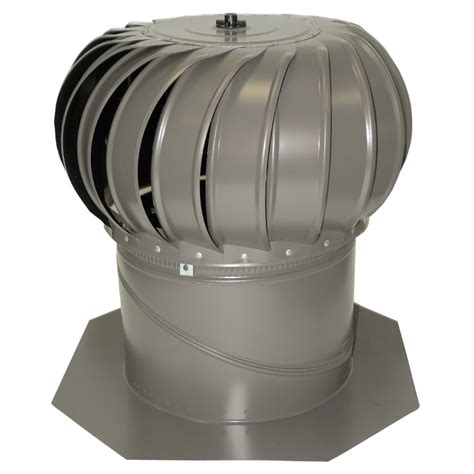Air Vent 14 In Galvanized Steel Internally Braced Roof Turbine Vent At