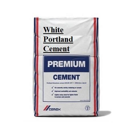 Premium Cement White Portland Cement Cement Grade General High Grade