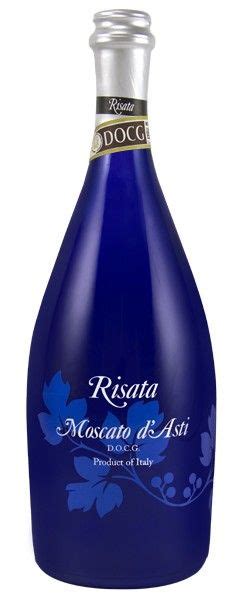 Risata Moscato Dasti This Blue Bottle Moscato Is Not Only Bubbly And