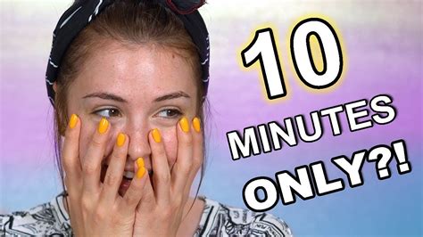10 Minute Makeup Challenge Youtube