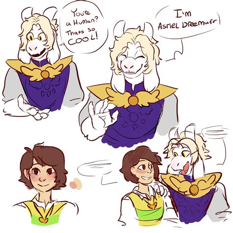 Prince Asriel And Chara Undertale Know Your Meme Undertale Cute