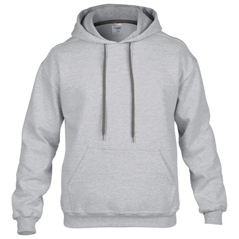 Gildan Mens Premium Cotton Hoodie Sweatshirt Aus Size S Rs Sport Grey