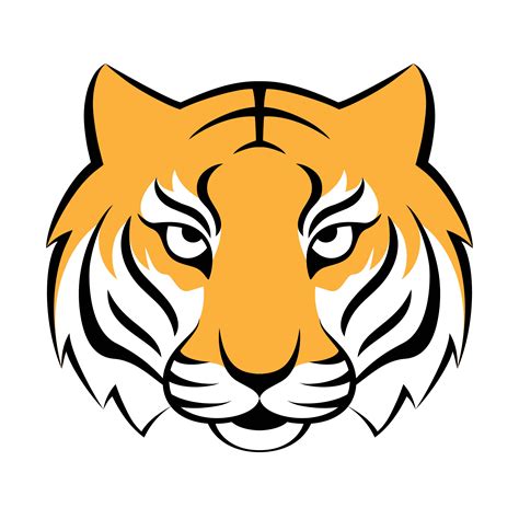 Icône de tigre Illustration vectorielle pour la création de logo impression de t shirt