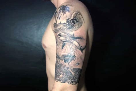 Australian Themed Sleeve Tattoos Howtocrochetwithbeads