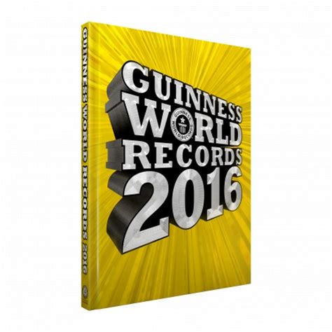 From the largest pillow fight to fitting the most amount of straws in someone's mouth. The Guinness World Records Store - Guinness World Records 2016