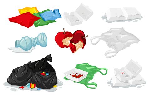 Plastic Waste Clip Art