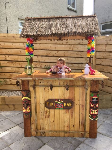 Tiki Bar Built By My Husband In Our Garden Artes Y Manualidades ¿qué