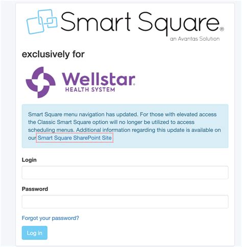Wellstar Smart Square Login - Wellstar Health System - FactsOnTap