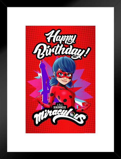 Miraculous Ladybug Happy Birthday Banner Party Decoration Cat Noir