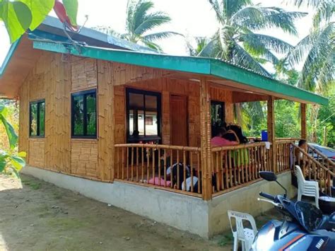 A Hut Or Bahay Kubo In The Philippines Bamboo House House Design