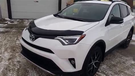 2016 Toyota Rav4 Se Awd In Alpine White Review And Walk Around Test