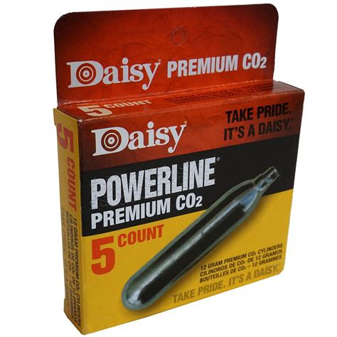 Buy Cheap Daisy 106 PowerLine CO2 Cylinders 5 Pieces ReplicaAirguns Ca