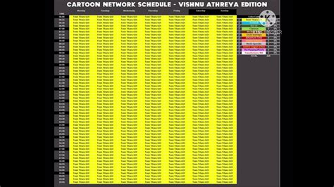 Cartoon Network Schedule Teen Titans Go Extreme Ultra Mega Rant Youtube