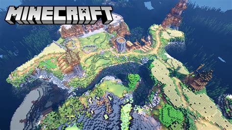 Minecraft Timelapse Survival Island Youtube