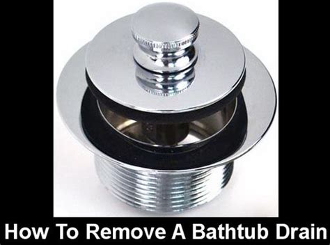 Then, find out the special tool that can aid you. How To Remove A Push Pull Pop-Up Bathtub Drain Assembly ...