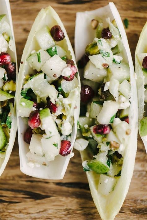 Easy And Fast Winter Harvest Endive Appetizer Cups Recipe Endive