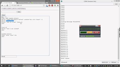 Esp8266 Basic Timer And Input Commands Youtube
