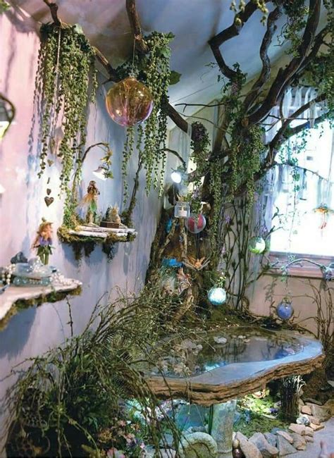 Pin By Zai On Decor Fae Elven Whimsical Fairy Room Fairy Bedroom