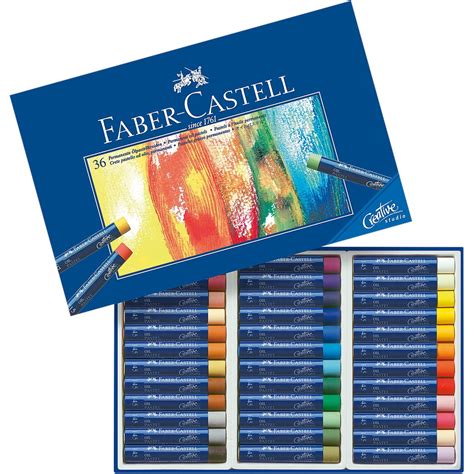 Faber Castell Creative Studio Oil Pastel Crayons Assorted Colors Set