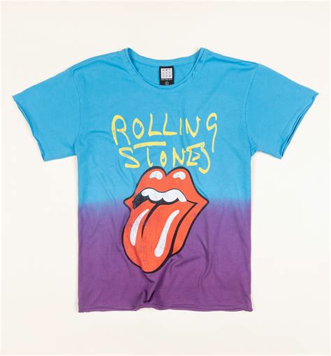 Womens Rolling Stones Tongue Dip Dye T Shirt From Amplified