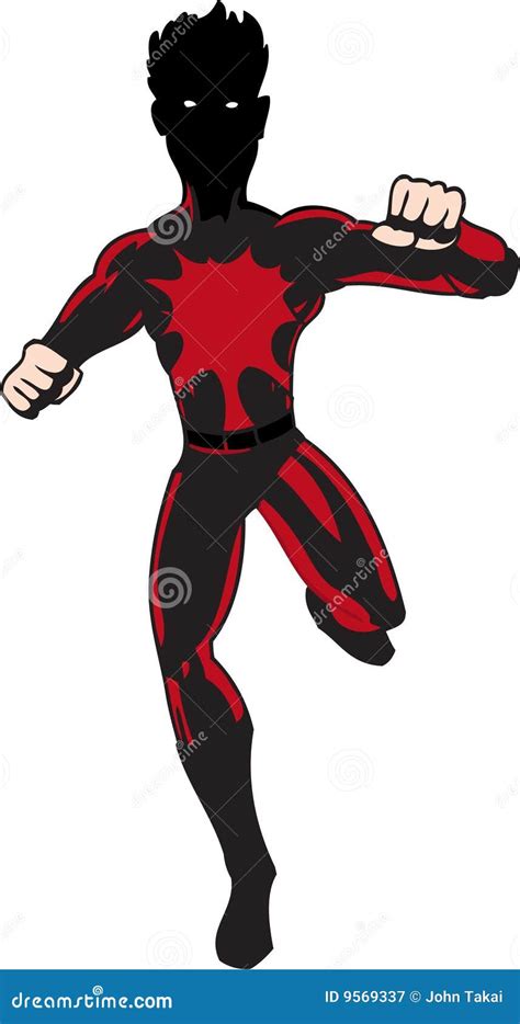 Superhero Man Stock Vector Illustration Of Super Element 9569337