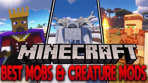 Best Mobs And Creature Mods For Minecraft 1165 2021 Youtube