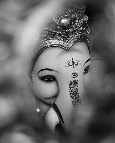 Top 999 Ganesh Black And White Wallpaper Full Hd 4k Free To Use