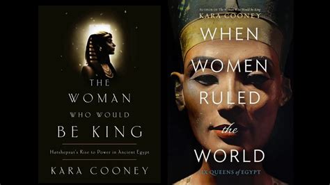 Women And Power In Ancient Egypt Kara Cooney Lectures At Raffma Youtube