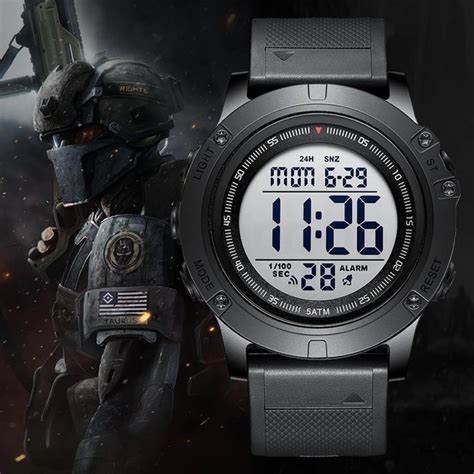 Мужские цифровые тактические часы для военных goldenhour fast фото отзывы характеристики в