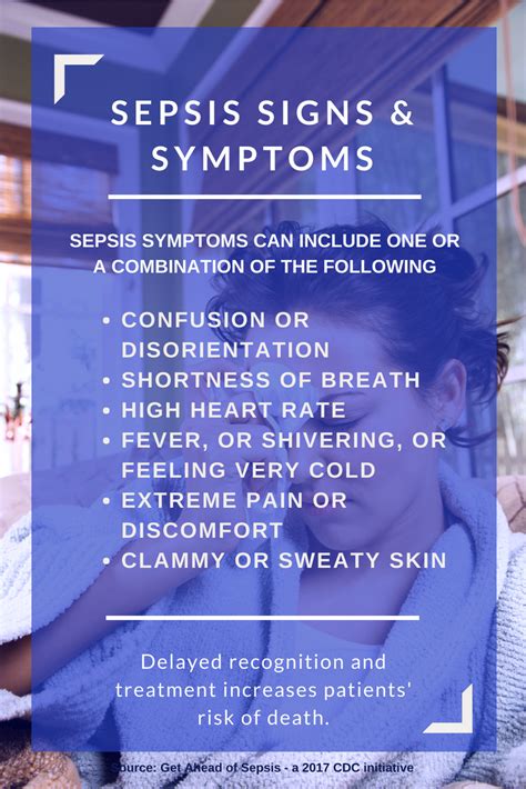 If untreated, these gradually get bigger and begin to look like fresh bruises. Sepsis: Learn the Signs and Symptoms & Get Ahead of It
