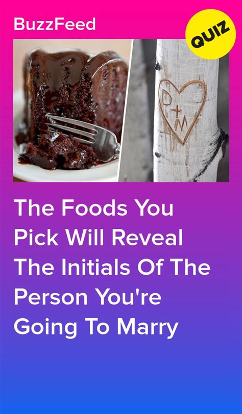 We Know Your Soulmates Initials Based On The Foods You Pick Soulmate