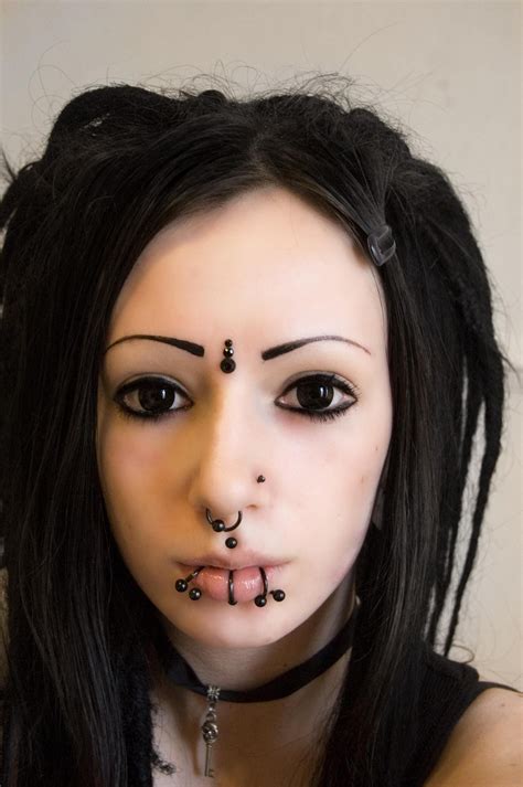 Perfect Model Toxic Tears Toxictears Goth Piercings Pierced