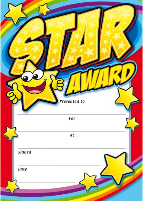 Fear free offers an exclusive membership with the certification program,. Star Award Certificate Template (1) - TEMPLATES EXAMPLE ...