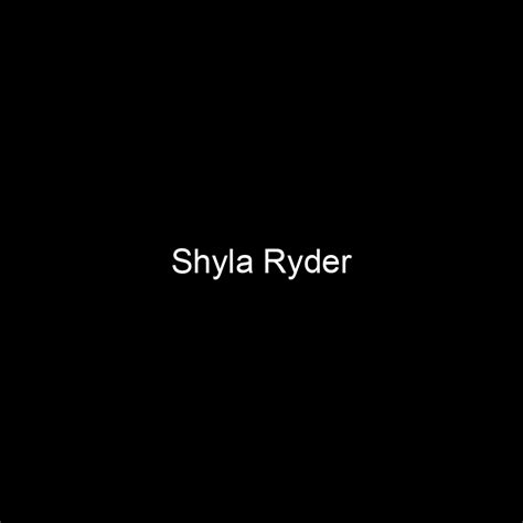 Fame Shyla Ryder Net Worth And Salary Income Estimation Apr 2024 People Ai