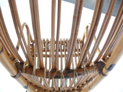 The sun canopy prevents sun damage with 50+ upf. Pair of Bamboo and Rattan Canopy Chairs at 1stdibs
